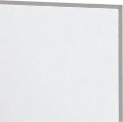 Made in USA - 1/4" Thick x 48" Wide x 8' Long, PVC Sheet - Clear, Type I PVC Grade - Apex Tool & Supply