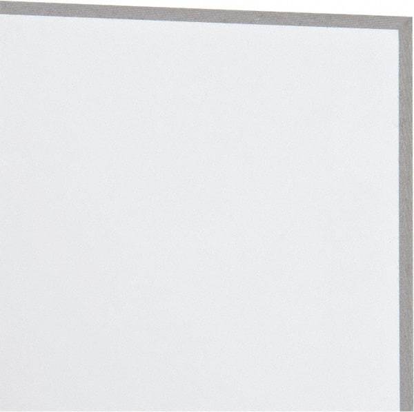 Made in USA - 3/16" Thick x 24" Wide x 4' Long, PVC Sheet - Clear, Type I PVC Grade - Apex Tool & Supply