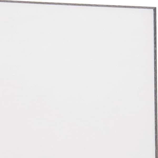 Made in USA - 3/8" Thick x 48" Wide x 4' Long, Polycarbonate Sheet - Abrasion Resistant Grade - Apex Tool & Supply
