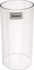 Made in USA - 6 Inch Outside Diameter x 1 Ft. Long, Plastic Round Tube - Polycarbonate - Apex Tool & Supply