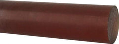 Made in USA - 4' Long, 1-1/2" Diam, Polyetherimide (PEI) Plastic Rod - Natural (Color) - Apex Tool & Supply