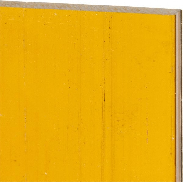 Made in USA - 1' x 12" x 1" Natural (Color) Polyetherimide (PEI) Sheet - Apex Tool & Supply