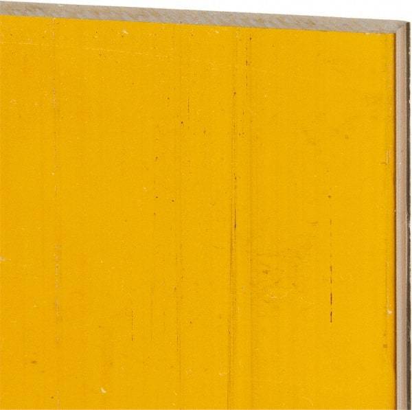 Made in USA - 1/4" Thick x 12" Wide x 2' Long, Polyetherimide (PEI) Sheet - Natural - Apex Tool & Supply