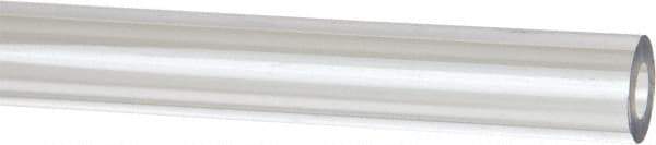 Made in USA - 1 Inch Outside Diameter x 6 Ft. Long, Plastic Round Tube - Cellulose Acetate Butyrate - Apex Tool & Supply
