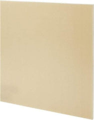 Made in USA - 1/4" Thick x 12" Wide x 1' Long, Epoxyglass Laminate (G10/F4) Sheet - Mustard Yellow, ±0.022 Tolerance - Apex Tool & Supply