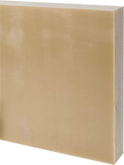 Made in USA - 2" Thick x 24" Wide x 2' Long, Epoxyglass Laminate (G10/F4) Sheet - Mustard Yellow, ±0.073 Tolerance - Apex Tool & Supply