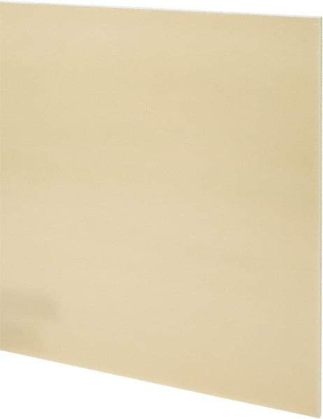 Made in USA - 3/16" Thick x 24" Wide x 3' Long, Epoxyglass Laminate (G10/F4) Sheet - Mustard Yellow, ±0.019 Tolerance - Apex Tool & Supply