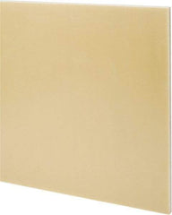Made in USA - 3/8" Thick x 24" Wide x 3' Long, Epoxyglass Laminate (G10/F4) Sheet - Mustard Yellow, ±0.030 Tolerance - Apex Tool & Supply