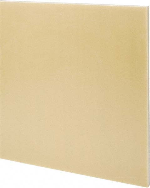 Made in USA - 4' x 36" x 3/8" Mustard Yellow Epoxyglass Laminate (G10/F4) Sheet - Apex Tool & Supply