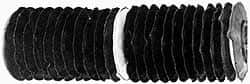 Made in USA - 48 Inch Long, 0.018 Inch Thick, Nylon Stitched Bellows - 3/4 Inch Inside Diameter - Apex Tool & Supply