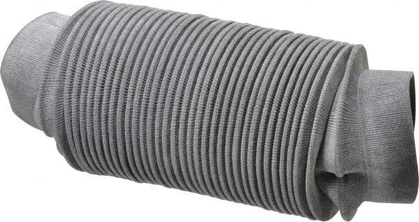 Made in USA - 24 Inch Long, 0.04 Inch Thick, Nylon Airtight Molded Bellows - 2-1/2 Inch Inside Diameter - Apex Tool & Supply