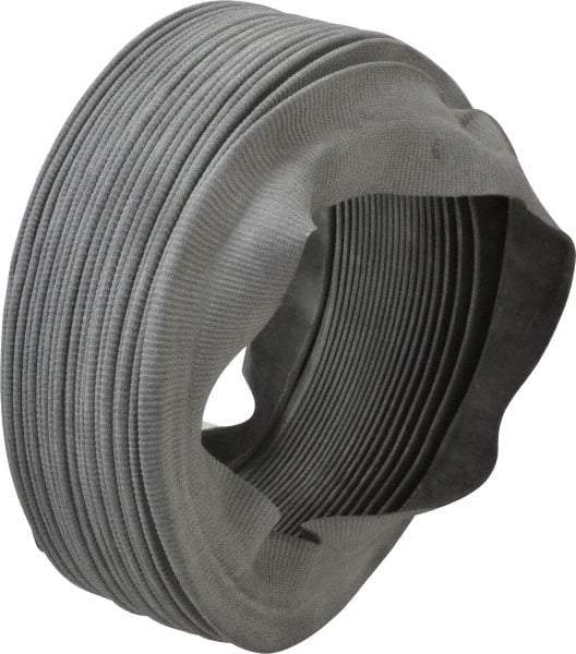 Made in USA - 24 Inch Long, 0.04 Inch Thick, Nylon Airtight Molded Bellows - 8 Inch Inside Diameter - Apex Tool & Supply
