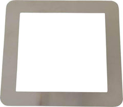 Made in USA - Aluminum Bellows Mounting Flange - 3 x 3 Inch Inside Square - Apex Tool & Supply
