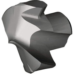 Kennametal - Series KenTIP, 13.3mm Diam Grade KC7410 140° Replaceable Drill Tip - Carbide, AlCr Finish, P Seat Size - Apex Tool & Supply