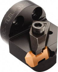 Sandvik Coromant - 570C-TLER/L Insert, 0.9843" Head Length, Modular Grooving Blade Holder Head - Right Hand Cut, System Size 25, Series Top Lok - Apex Tool & Supply