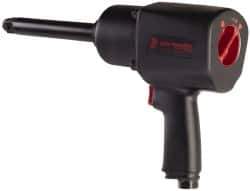 PRO-SOURCE - 3/4" Drive, 6,200 RPM, 200 to 1,300 Ft/Lb Torque Impact Wrench - Pistol Grip Handle, 9 CFM, 3/8" Inlet - Apex Tool & Supply