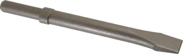 PRO-SOURCE - 25" Head Width, 10.2" OAL, 0" Shank Diam, Flat Chisel - Round Shank, Alloy Steel - Apex Tool & Supply