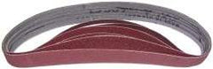 PRO-SOURCE - 3/8" Wide x 13" OAL, 120 Grit, Aluminum Oxide Abrasive Belt - Aluminum Oxide, Fine, Coated - Apex Tool & Supply