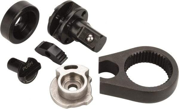PRO-SOURCE - For Use with 1/2 Impact Ratchet Wrench 5550002345JP, Rebuild Kit - Rear End Plate 34-301714, Front End Plate 34-301719, Yoke 33-301332, Reverse Button 34-301733, Ratchet Pawl 30137, 1/2 Ratchet Anvil 34-301738 - Apex Tool & Supply