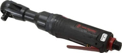 PRO-SOURCE - 3/8" Drive, 400 RPM, 75 Ft/Lb Torque Ratchet Wrench - Inline Handle, 4 CFM, 90 psi, 1/4" NPT Inlet - Apex Tool & Supply