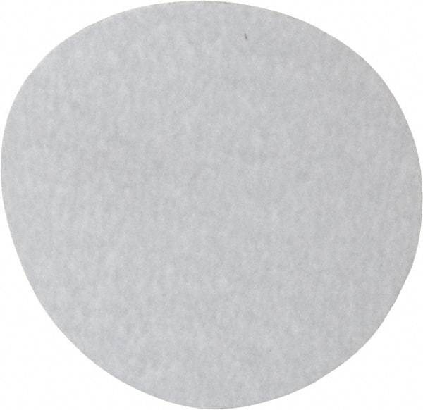 PRO-SOURCE - 3" Diam, 320 Grit, Aluminum Oxide Hook & Loop Disc - Extra Fine Grade, Coated, - Apex Tool & Supply