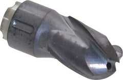 Seco - MP10 M03 Grade MP3000 Carbide Milling Tip Insert - TiAlN Finish, 3 Flutes, 3/8" Cutting Diam, 0.472" Depth of Cut, 0.826" Extension, 3/16" Cnr Rad - Apex Tool & Supply