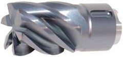 Seco - MP16 M04 Grade MP3000 Carbide Milling Tip Insert - TiAlN Finish, 6 Flutes, 16mm Cutting Diam, 19mm Depth of Cut, 32.6mm Extension, 1/64" Cnr Rad - Apex Tool & Supply
