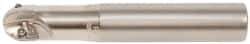 Seco - 5/8" Cut Diam, 0.55" Max Depth of Cut, 5/8" Shank Diam, 3.878" OAL, Indexable Ball Nose End Mill - Straight Shank, R218.20 Toolholder, 218.20-080.R Insert - Apex Tool & Supply