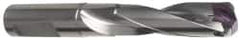 Guhring - 1 to 1.023" Diam, 82.9mm Max Depth, 1-1/4" Shank Diam, 122mm Flute, Replaceable Tip Drill - HT 800 WP Insert, Series 4107 - Apex Tool & Supply