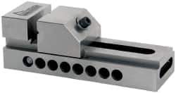 Gibraltar - 2" Jaw Width, 3-1/8" Jaw Opening Capacity, 1" Jaw Height, Toolmaker's Vise - Flat Jaw, 0.005" Parallelism, 0.005" Squareness, 5-1/2" OAL x 2" OAH - Apex Tool & Supply