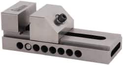 Gibraltar - 3" Jaw Width, 3-3/4" Jaw Opening Capacity, 1-3/8" Jaw Height, Toolmaker's Vise - Flat Jaw, 0.003" Parallelism, 0.005" Squareness, 7" OAL x 2-1/2" OAH - Apex Tool & Supply