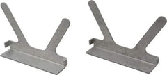 Gibraltar - 5" Jaw Width, Aluminum, Vise Jaw Cap - Press On Attachment - Apex Tool & Supply