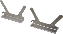 Gibraltar - 5-1/2" Jaw Width, Aluminum, Vise Jaw Cap - Press On Attachment - Apex Tool & Supply