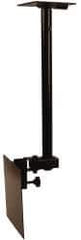 Video Mount - Steel, Flat Panel Ceiling Mount For 25 to 37 Inch LCD Monitor - Black, 75 Lbs. Load Capacity, 20° Max Tilt Angle, Ceiling Mount Rotating and Tilting - Apex Tool & Supply