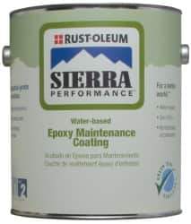 Rust-Oleum - 1 Gal Safety Yellow Water-Based Epoxy - 230 to 340 Sq Ft/Gal Coverage - Apex Tool & Supply