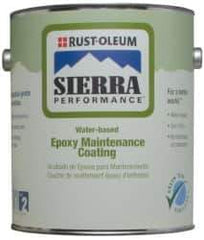 Rust-Oleum - 1 Gal Safety Yellow Water-Based Epoxy - 230 to 340 Sq Ft/Gal Coverage - Apex Tool & Supply
