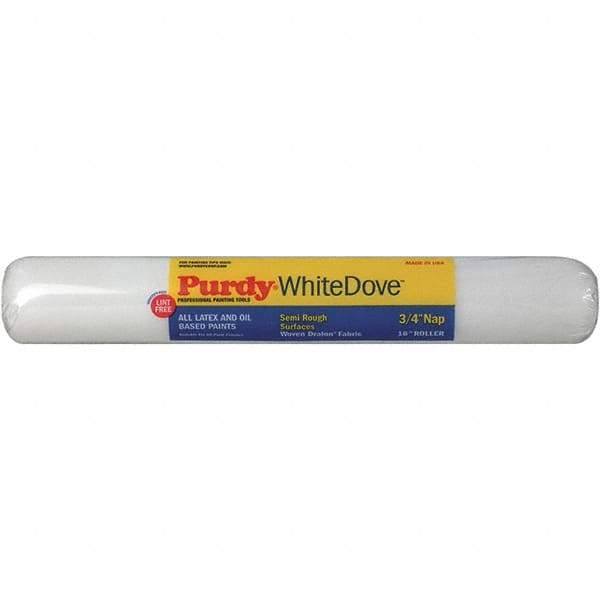 Purdy - 3/4" Nap, 18" Wide Paint General Purpose Roller Cover - Medium-Rough Texture, Woven Dralon Fabric - Apex Tool & Supply