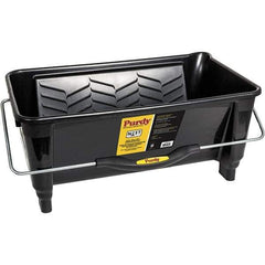 Purdy - 18" Roller Compatible Dual Roll-Off Paint Bucket - 5 Gal Capacity, 25-3/4" Wide, Polypropylene - Apex Tool & Supply
