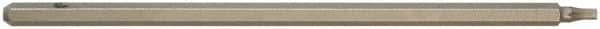 Paramount - 5mm Drive T10 Torx Screwdriver Bit - 5-1/2" OAL - Apex Tool & Supply
