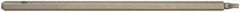 Paramount - 5mm Drive T10 Torx Screwdriver Bit - 5-1/2" OAL - Apex Tool & Supply