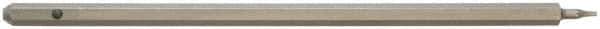 Paramount - 5mm Drive T5 Torx Screwdriver Bit - 5-1/2" OAL - Apex Tool & Supply