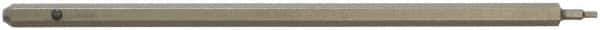 Paramount - 1.5mm Hex Screwdriver Blade - 5mm Drive, 5-1/2" OAL - Apex Tool & Supply