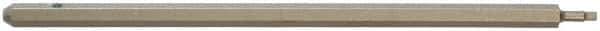 Paramount - 5/64" Hex Screwdriver Blade - 5mm Drive, 5-1/2" OAL - Apex Tool & Supply