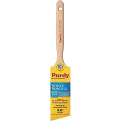 Purdy - 2" Angled Hog General Purpose Paint Brush - 2-5/8" Bristle Length, 7-1/4" Wood Fluted Handle - Apex Tool & Supply