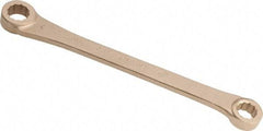Ampco - 5/8" x 3/4" 12 Point Offset Box Wrench - Double End, 10-3/4" OAL, Aluminum Bronze - Apex Tool & Supply