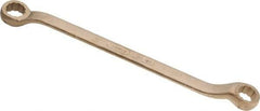 Ampco - 1-1/16" x 1-1/4" 12 Point Offset Box Wrench - Double End, 19-1/4" OAL, Aluminum Bronze - Apex Tool & Supply