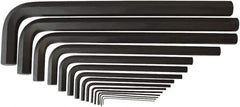 Bondhus - 15 Piece L-Key Hex Key Set - Hex Range 0.89 to 19mm, 15" OAL, Protanium High Torque Steel - Apex Tool & Supply