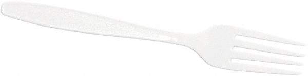 Solo - Solo Guildware Heavyweight Plastic Forks - White - Apex Tool & Supply