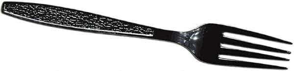 Solo - Solo Guildware Heavyweight Plastic Forks - Black - Apex Tool & Supply