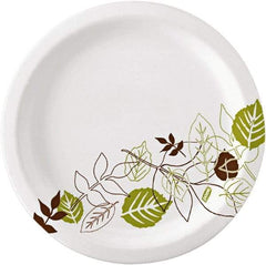 Dixie - Dixie Ultra Pathways Heavyweight Paper Plates 10 1/16" - Heavyweight Paper Plates 10-1/16 Inch - Apex Tool & Supply